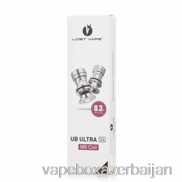 Vape Azerbaijan Lost Vape Ultra Boost Replacement Coils [V4] 0.3ohm M6 Coils